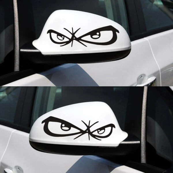 Stickere auto pentru oglinzi – Ochi