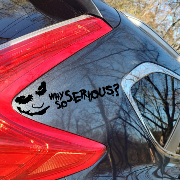 Sticker Why so Serious?
