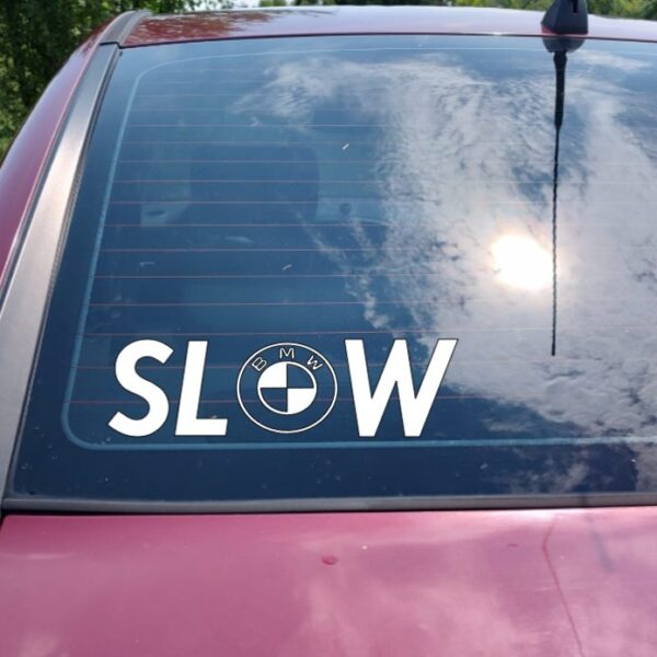 Sticker – BMW SLOW