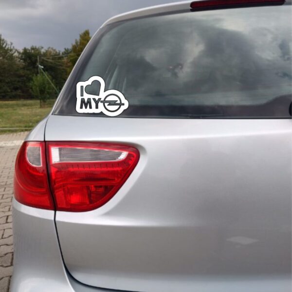Sticker – I love my Opel