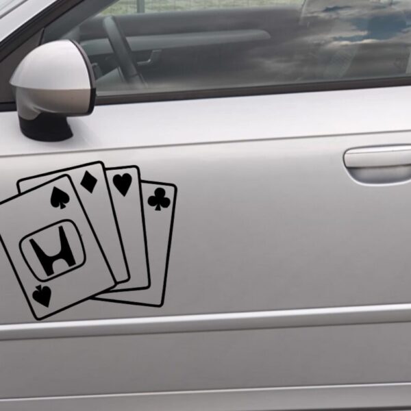 Sticker Honda – Carti de joc