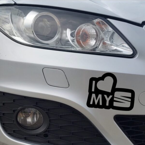 Sticker I love my Seat