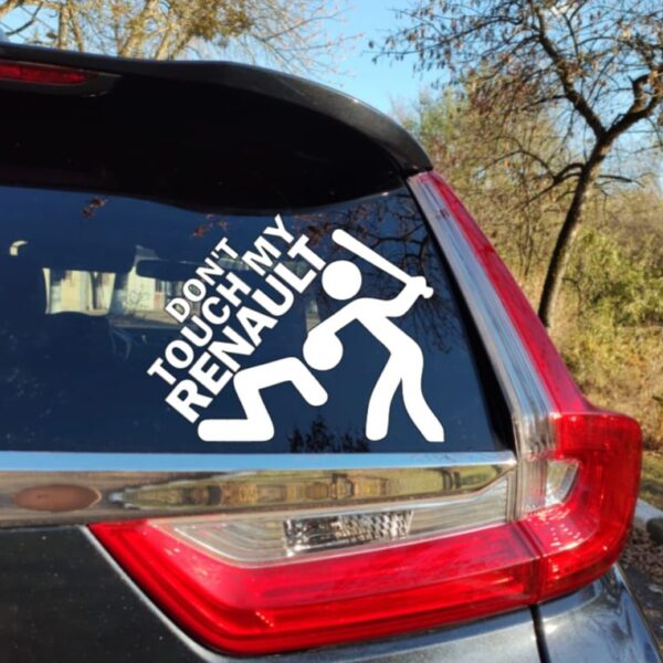 Sticker – Nu imi atinge masina