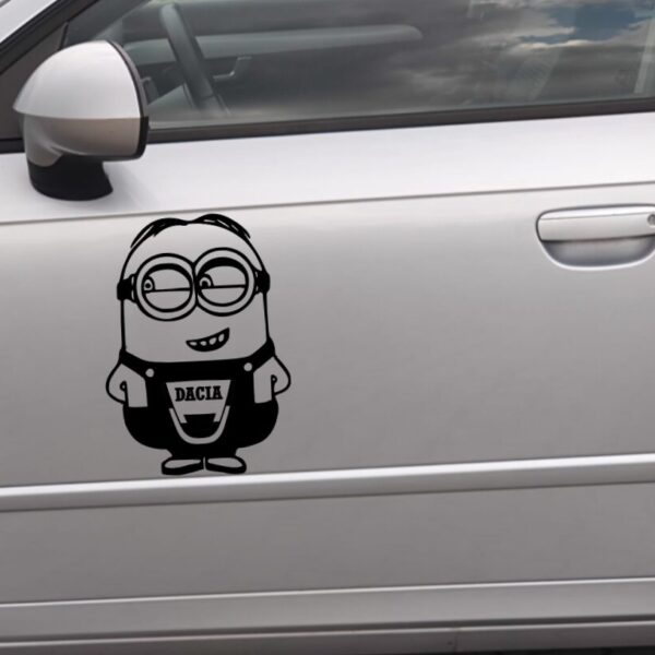 Sticker Dacia – Minion