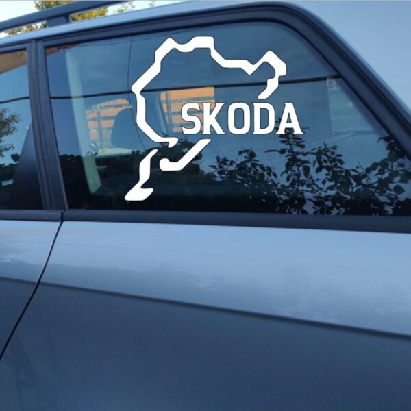 Sticker Skoda – Nürburgring