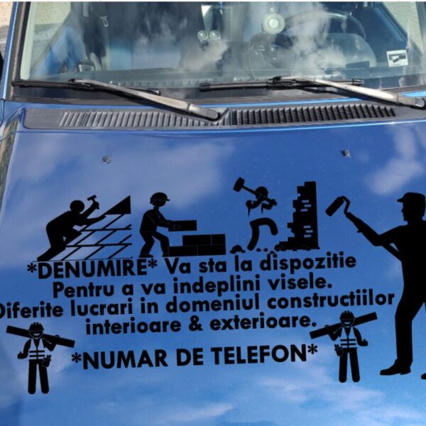 Sticker Reclama – Constructii