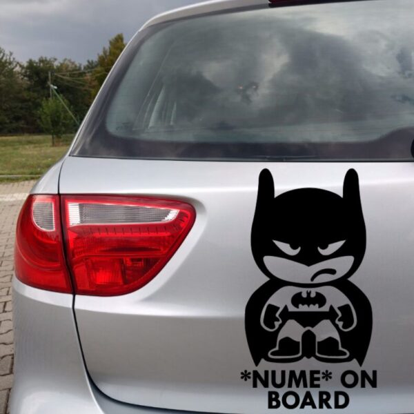 Sticker *NUME* ON BOARD