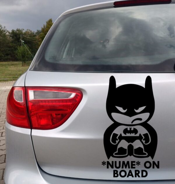 Sticker *NUME* ON BOARD